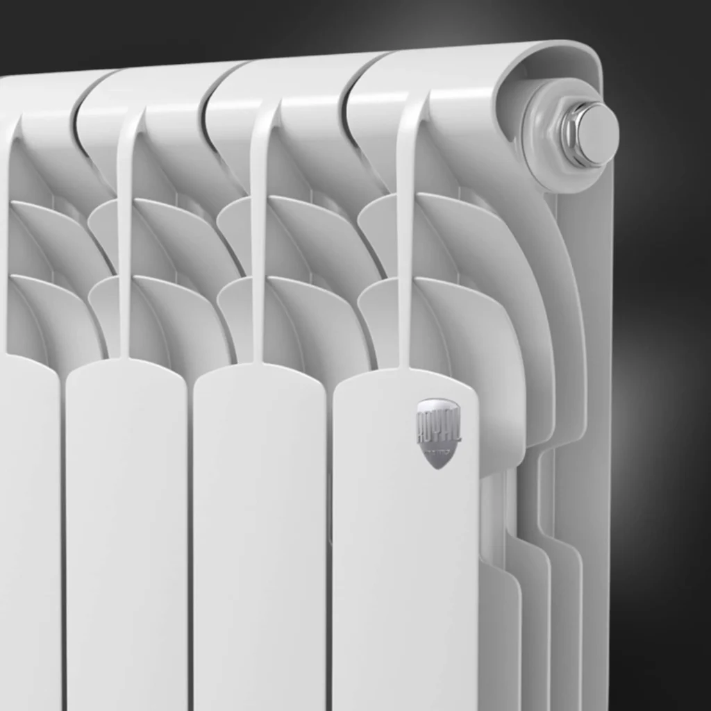 Royal Thermo Revolution — биметаллические радиаторы 420×320, 4 секции
