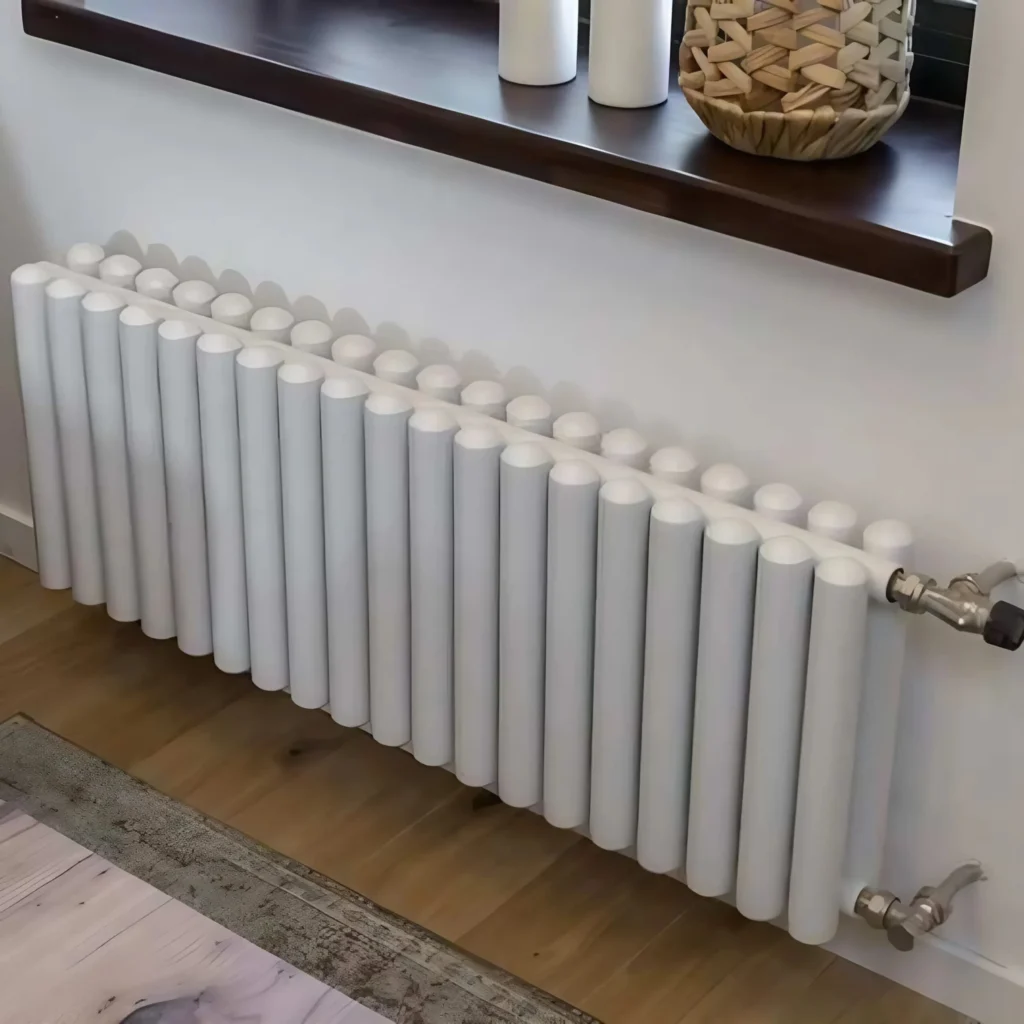 КЗТО Гармония С40 — трубчатые радиаторы 358×901, 18 секций