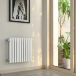 КЗТО QUADRUM 40 V — трубчатые радиаторы 580×481, 8 секций