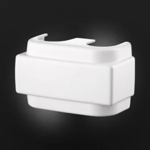 Декоративная крышка для Н-образных узлов 50 мм, S.R. Rubinetterie, 62x100x48, цвет Белый (0739-0000V00A)